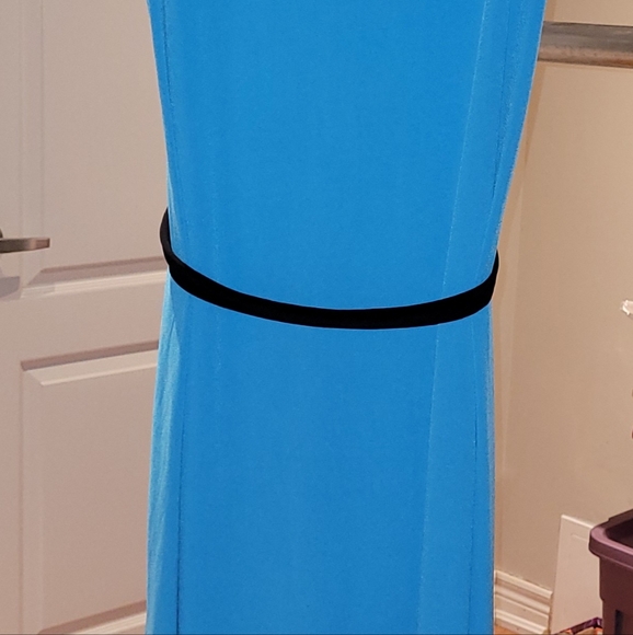 Blue and black maxi dress - Picture 2 of 2